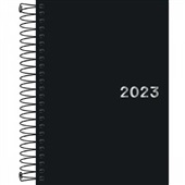 Agenda 2026 Espiral Napoli Preta 12,9x18,7cm 176 FL 1 UN Tilibra