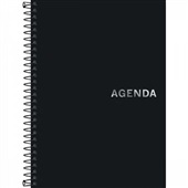 Agenda 2026 Espiral Napoli Permanente Preta 12,9x18,7cm 192 FL 1 UN Ti