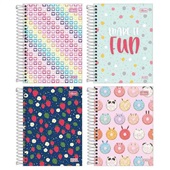 Agenda 2026 Espiral D+ Feminina Capas Sortidas 11,7x16,4cm 176 FL 1 UN