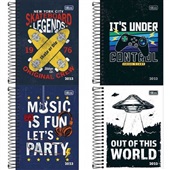 Agenda 2026 Espiral D+ Masculina Capas Sortidas 11,7 x 16,4cm 176 FL 1