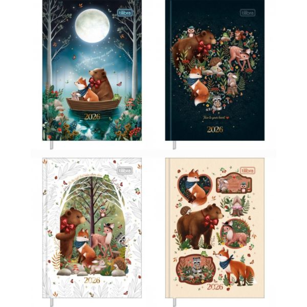 Agenda 2026 Costurada Loveland Capas Sortidas 10,5 x 14,8cm 176 FL 1 U