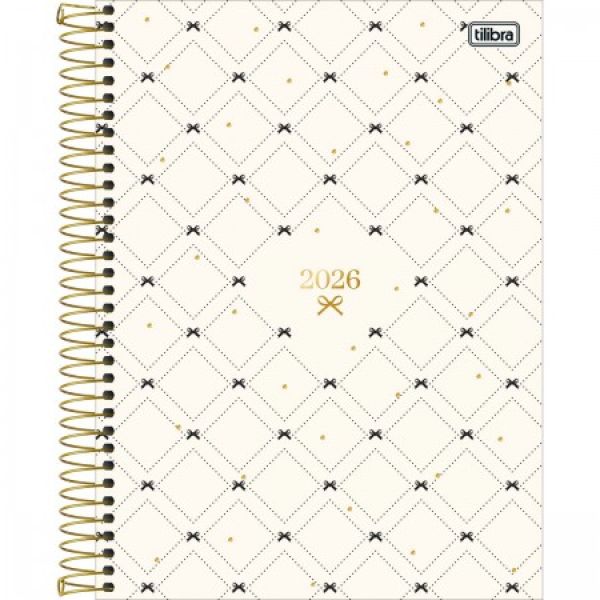 Agenda Espiral 2026 Tilibra West Village Capas Sortidas 20 x 27,5cm 20