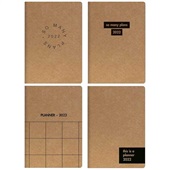 Planner 2026 Grampeado Kraftwork Capas Sortidas 17,8 x 25,4cm 20 FL 1