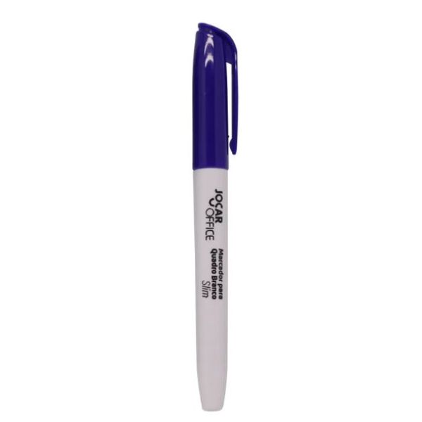 Pincel Marcador para Quadro Branco Slim Azul 96093 1 UN Jocar