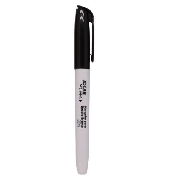 Pincel Marcador para Quadro Branco Slim Preto 96094 1 UN Jocar