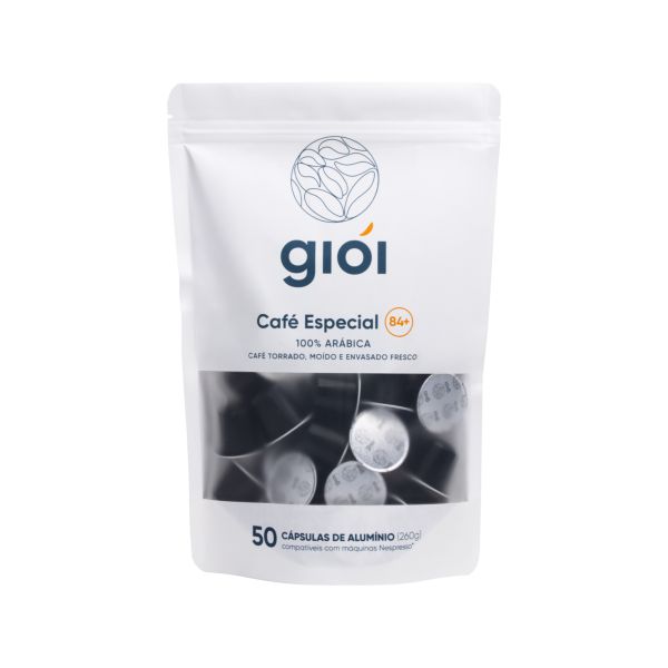 Café Especial Ristretto 260g Saco com 50 Cápsulas Gioi