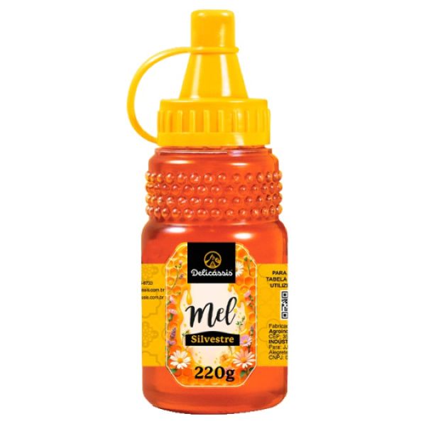 Mel Silvestre 220g 1 UN Delicássis