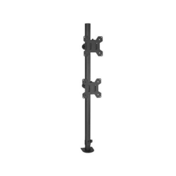 Suporte para 2 Monitores com Morsa Ajustável de 10