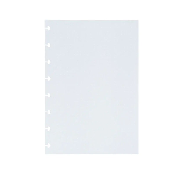 Refil Pontilhado Grande Linha Branca 200 x 275mm 50 FL 1 UN Caderno In