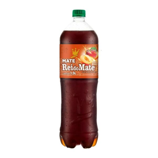 Chá Mate Pêssego 1,5L 1 UN Rei Do Mate