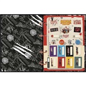 Caderno Argolado Colegial 160 FL Stranger Things 1 UN Tilibra