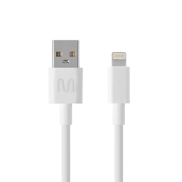 Cabo Lightning 2m Branco WI456 1 UN Multilaser