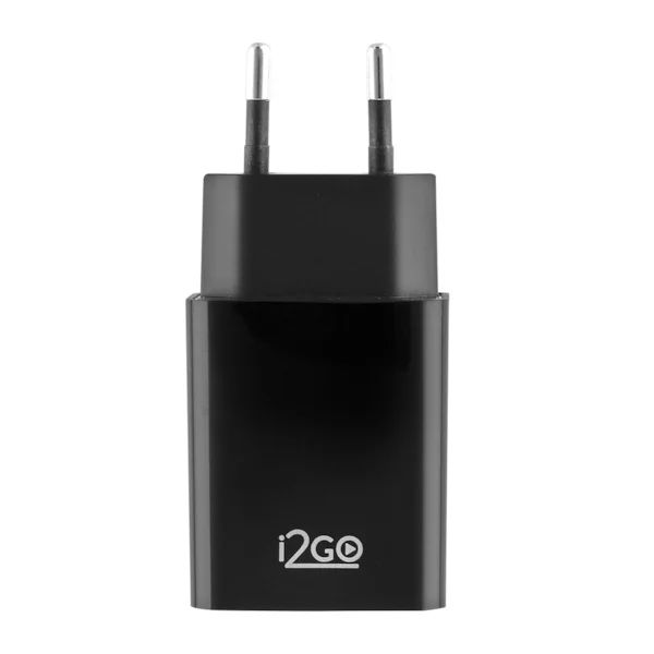 Carregador de Tomada USB 12 W Preto 1 UN i2GO