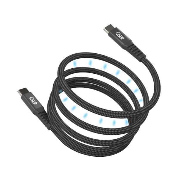 Cabo USB-C Magnetic  1,2m Preto 1 UN I2GO