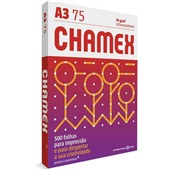 Papel Chamex A3 Multi Sulfite Branco 297mmx420mm 75g Resma 500 FL
