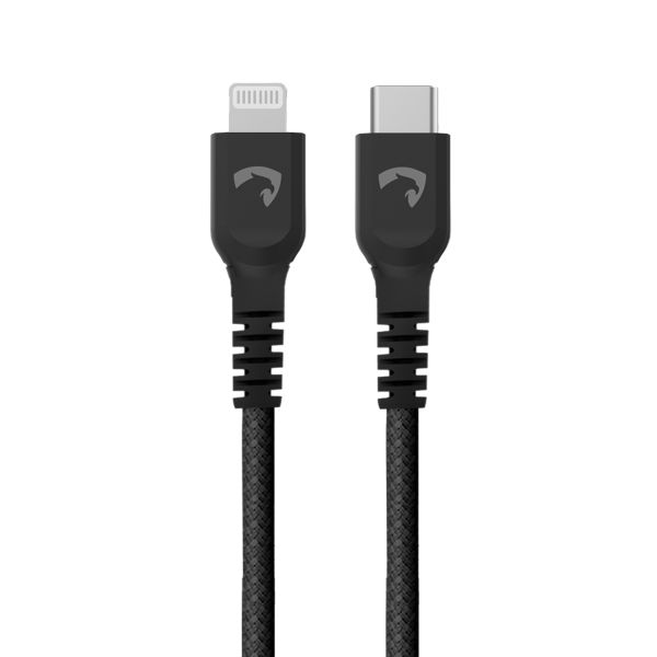 Cabo IPhone Amet Ultra Cable Lightning USB-C MFI Nylon 1,2m Preto 1 UN