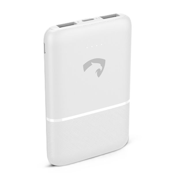 Power Bank Amet Ultrapower 5000mAh USB-C/A IOS/Android Branco 1 UN