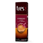 Cápsula de Café Espresso Atento Tres CX 10 UN 3 Corações 80g