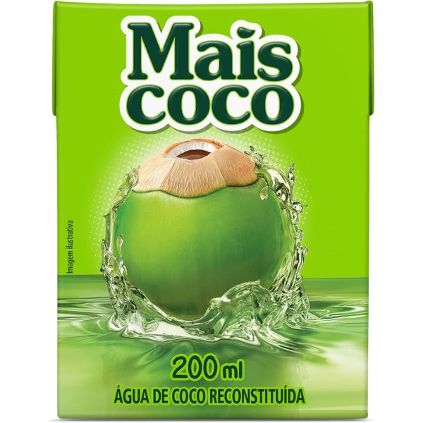 Água de Coco 200ml 1 UN Mais Coco
