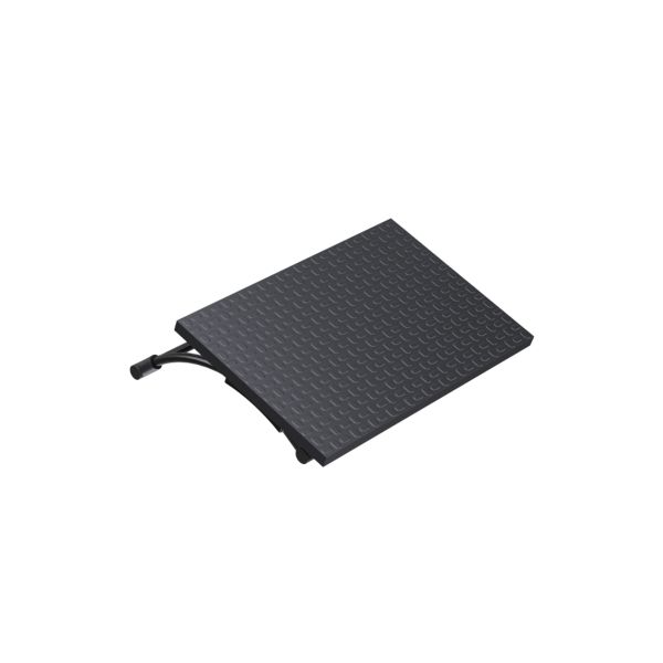 Apoio para os Pés Slider Emborracha 008858  Preto 1 UN Reliza