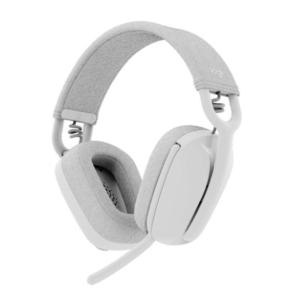 Headset sem Fio Zone Vibe 100 Branco 1 UN Logitech