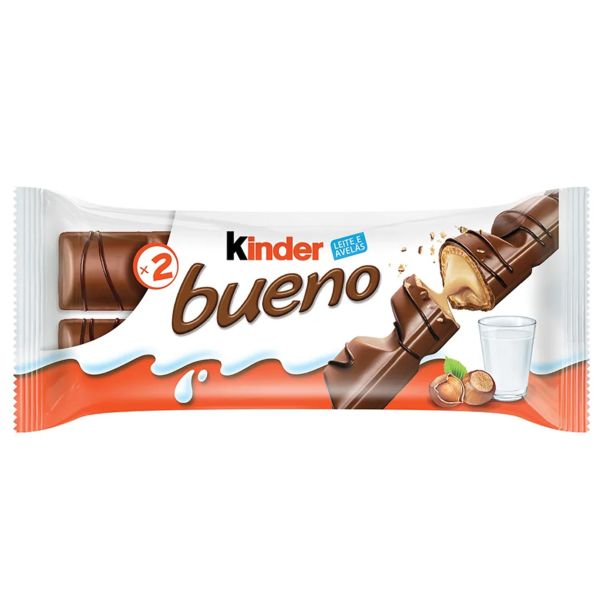 Chocolate ao Leite 43G 1 UN Kinder Bueno