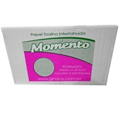 Papel Toalha Interfolha 2 Dobras Momento 23x21cm PT 2000 FL