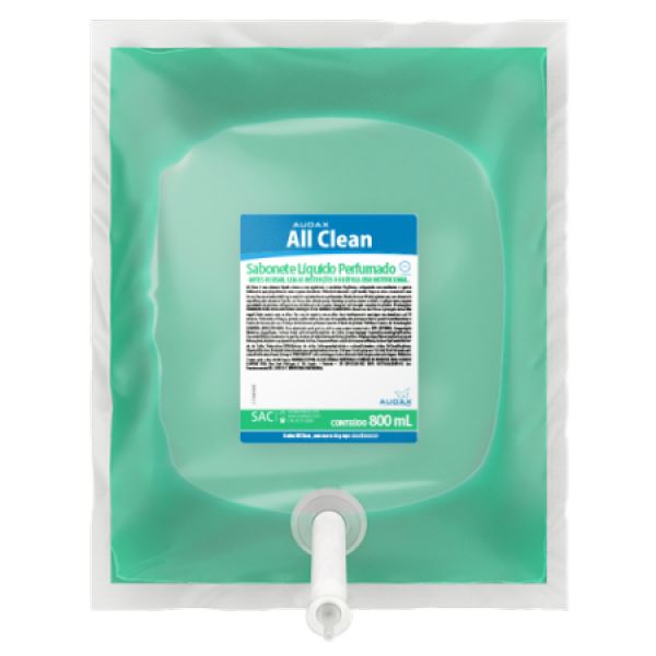 Sabonete Líquido Perolado Erva Doce All Clean Refil 800ml 1 UN Audax