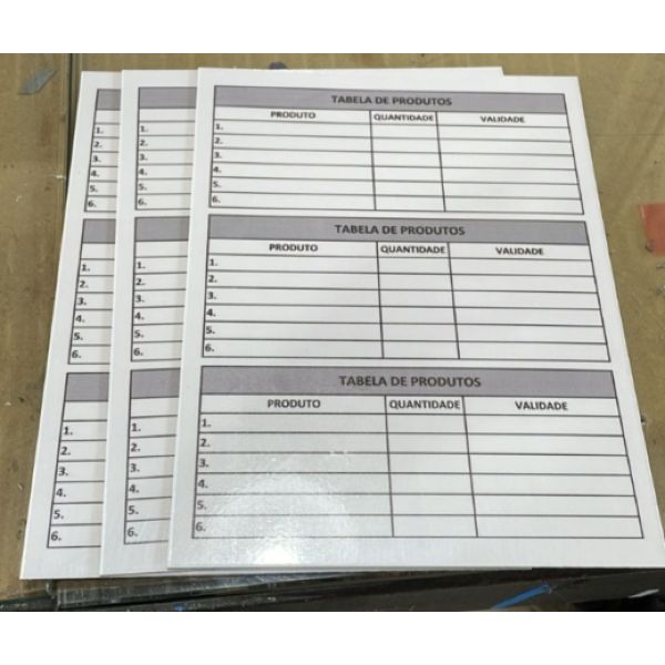 Placa Precificar AREA 14 RET A4 297X210MM ASP3089 1 UN
