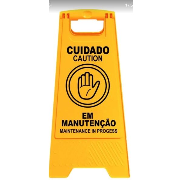 Placa Cuidado Manutenção Precificar PP 66,0X30,0CM ASP3106 1 UN