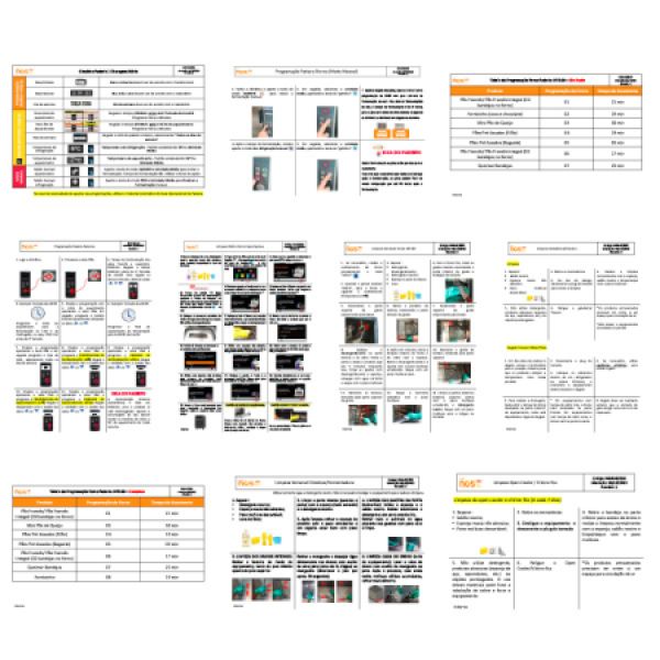 Kit Guia Visualização C/10 Laminado Precificar 15,5X21,5 ASP3088 1 UN