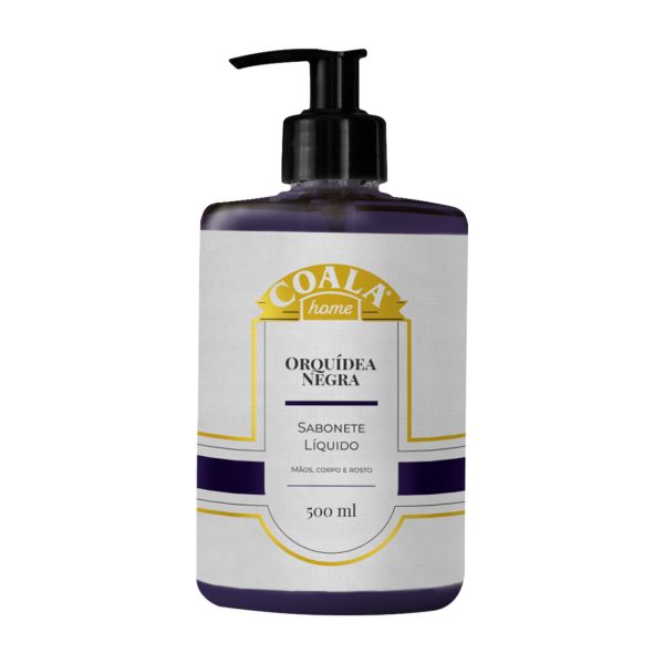 Sabonete Líquido Coala Corporal 500ml Orquídea Negra 1 UN