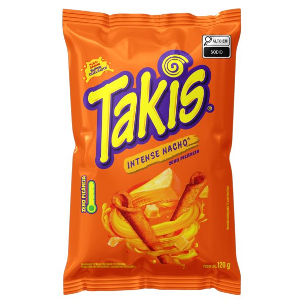 Salgadinho Takis Intense Nacho 120g 1 UN
