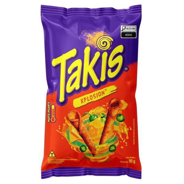 Salgadinho Takis Xplosion 90g 1 UN