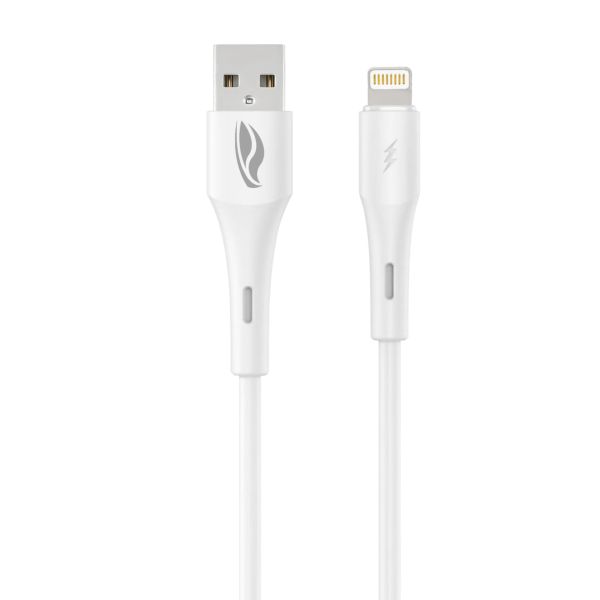 Cabo C3Tech USB Lightning CB-L300WH 1m Branco 1 UN