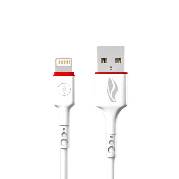 Cabo USB C3Tech Lightning CB-L100WH 1m Branco 1 UN