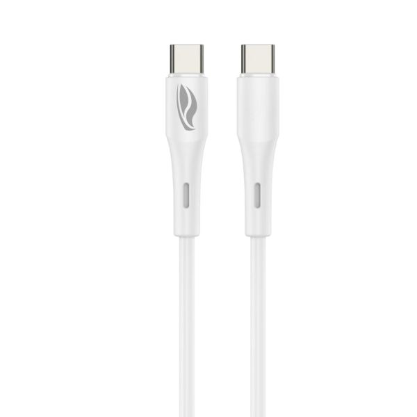 Cabo USB-C para USB-C C3Tech CB-P300WH 1m Branco 1 UN