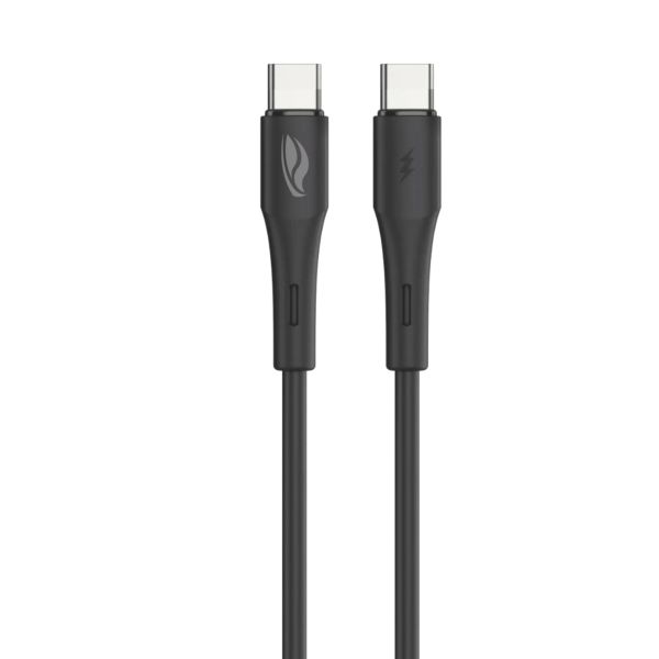Cabo USB-C para USB-C C3Tech CB-P300BK 1m Preto 1 UN