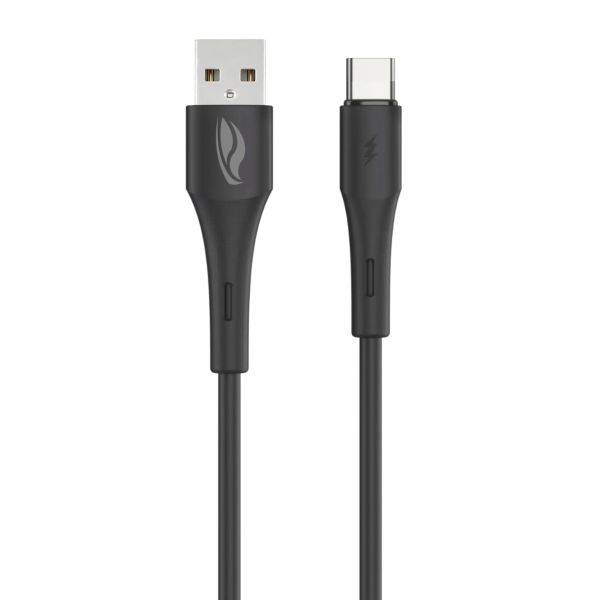 Cabo C3Tech USB e USB-C CB-C300BK 1m Preto 1 UN