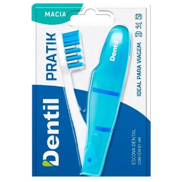 Escova de Dente Dentil para Viagem Portátil 1 UN