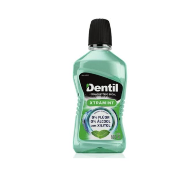 Enxaguante Bucal Dentil 500ml Xtramint sem Fluor 1 UN