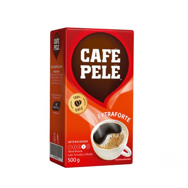Café Pelé Extra Forte Vácuo 500g 1 UN
