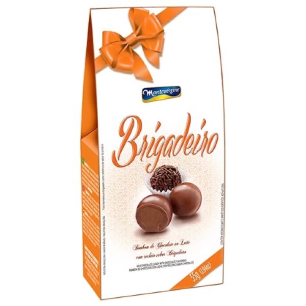 Bombom Montevergine Chocolate e Brigadeiro 100g 1 UN