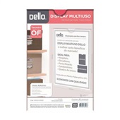 Expositor Quadro de Aviso Multiuso Ofício 220 x 330mm Cristal 0532 1 UN Dello