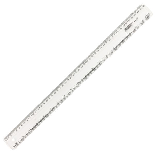 Régua Cristal Maxcril 50cm 1 UN
