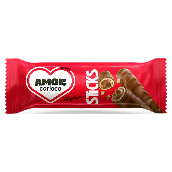 Chocolate Sticks Neugebauer Amor Carioca 29g 1 UN