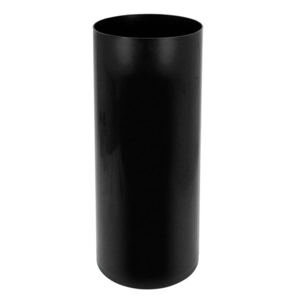 Cesto de Lixo JSN Redondo sem Tampa 22L Preto 1 UN