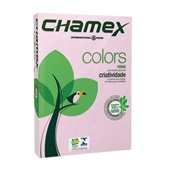 Papel Chamex A4 Sulfite Rosa 210X297mm 75g Resma 500 FL