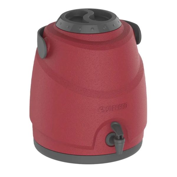 Botijão Soprano Aspen 9L Vermelho 1 UN