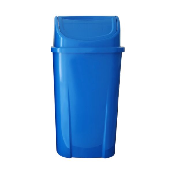 Lixeira Lar Plásticos com Tampa Basculante 60L Azul 1 UN